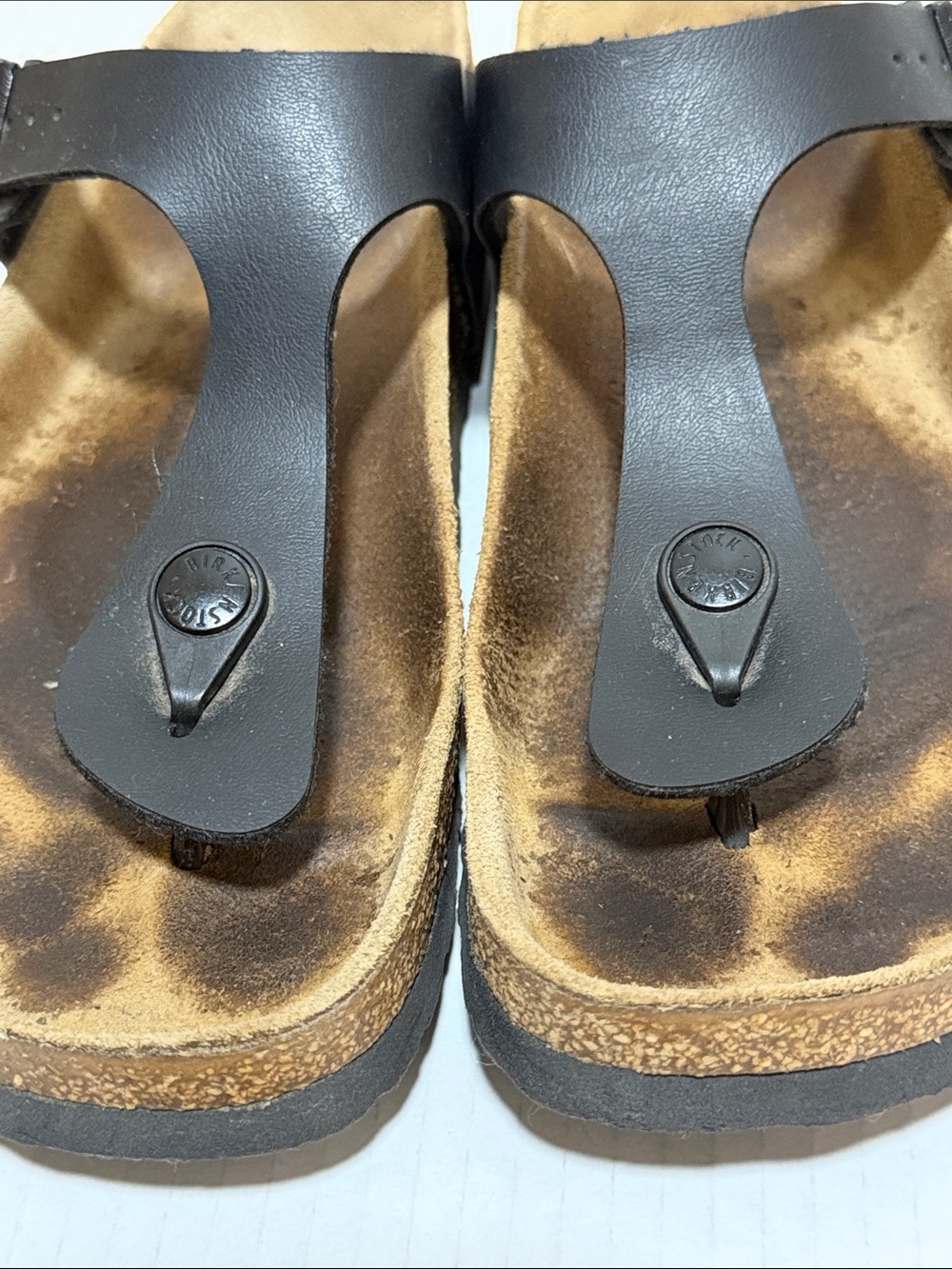 Birkenstock Gizeh Black Thong Sandal - Women Size 38 (7-7.5) - Picture 11 of 12